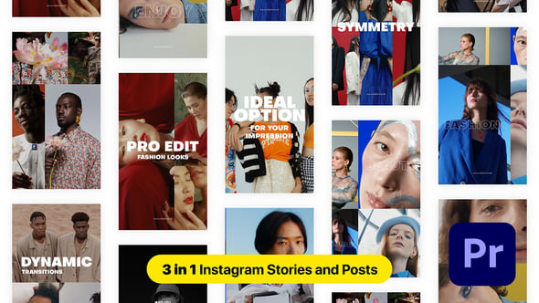 Grid Instagram Stories and Reels | Premiere Pro（890704）-技能树